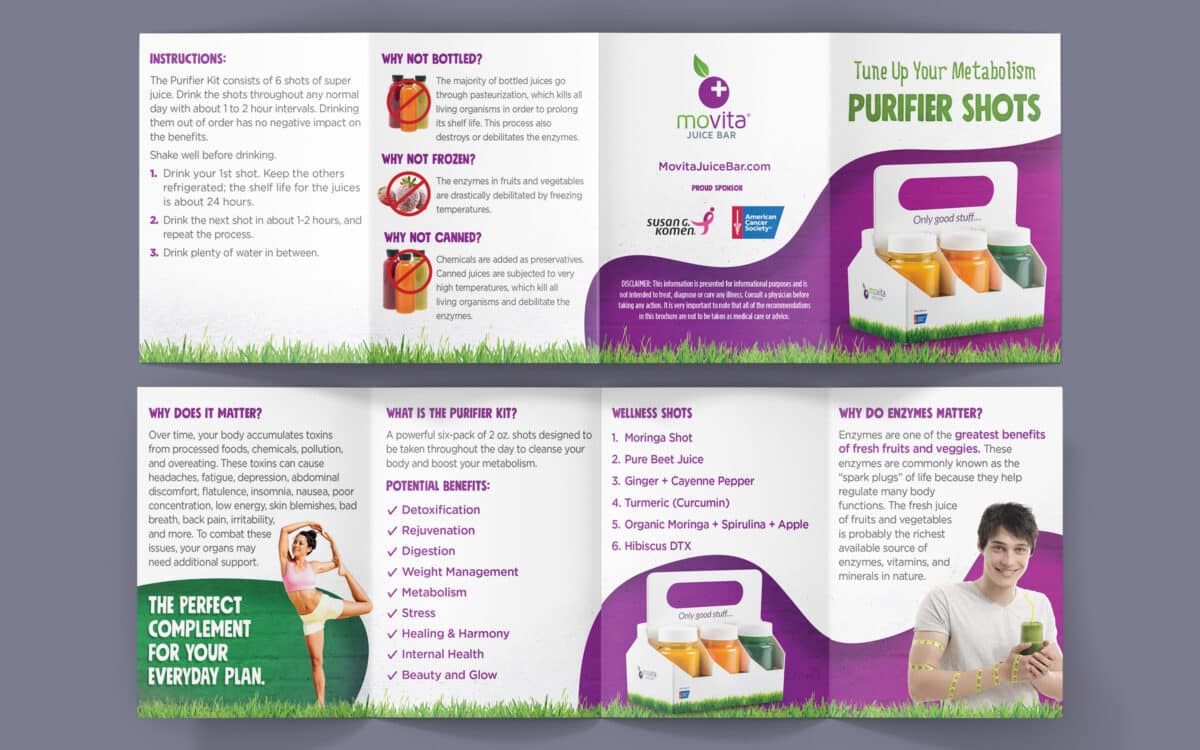 Movita Purifier Shots Brochures - Image 2