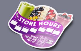 Movita Hours Decal